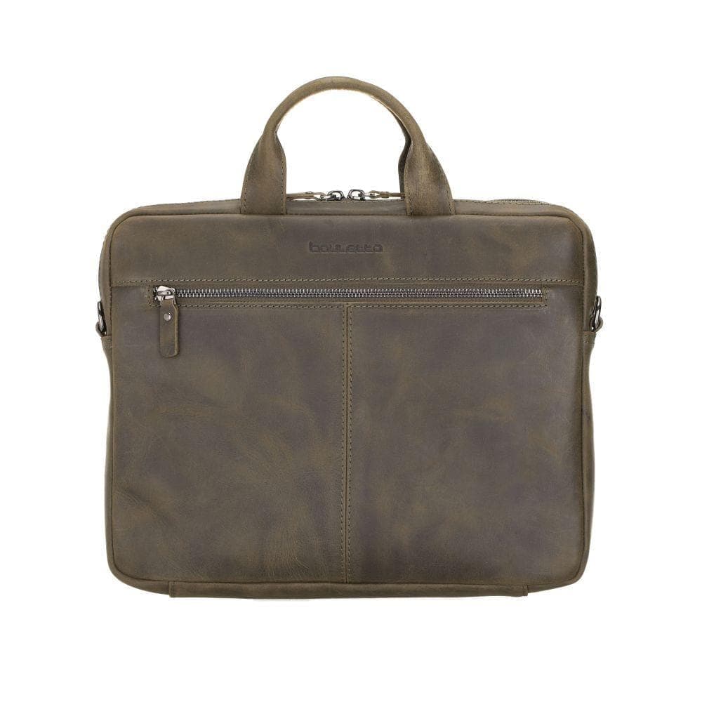 Bouletta Apollo Genuine Leather Bags Apple MacBook Pro 13" and MacBook Air 13" Dark Green