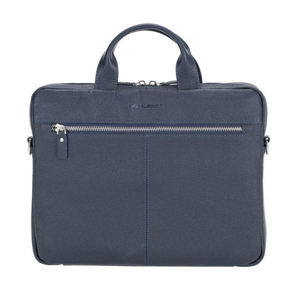 Bouletta Apollo Genuine Leather Bags Apple MacBook Pro 13" and MacBook Air 13" Navy Blue