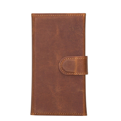 Santa iPhone 13 Mini Leather Detachable Wallet Case