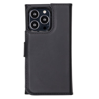 Santa iPhone 13 Pro Leather Detachable Wallet Case