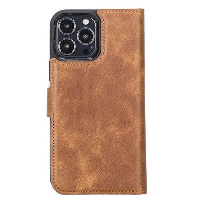 Bouletta Apple iPhone 13 Series Detachable Leather Wallet Case - MW