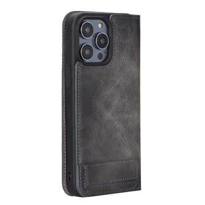 Bouletta Apple iPhone 14 Series Brooks Leather Slim Wallet Case