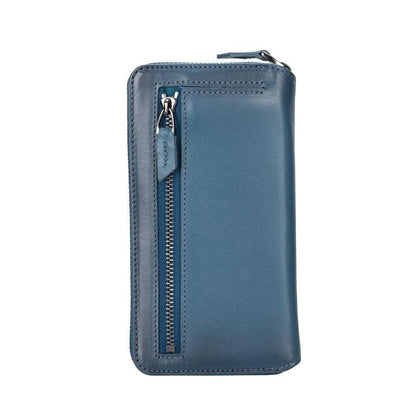 Bouletta Apple iPhone 15 Series Detachable and Zipper Leather Wallet Case - Pre Order