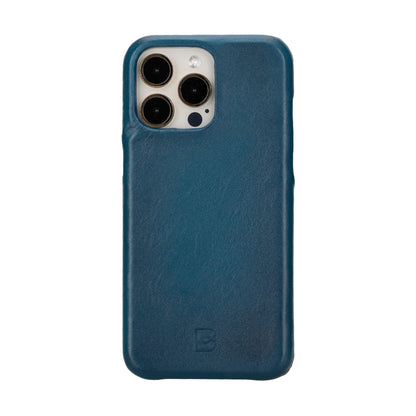 Bouletta Apple iPhone 15 Series Full Leather Coating Back Cover