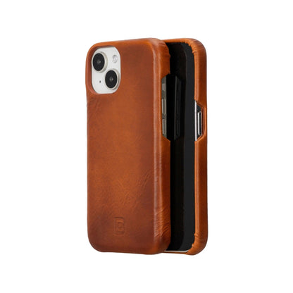 Bouletta Apple iPhone 15 Series Full Leather Coating Back Cover