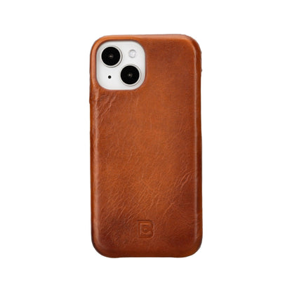 Bouletta Apple iPhone 15 Series Full Leather Coating Back Cover