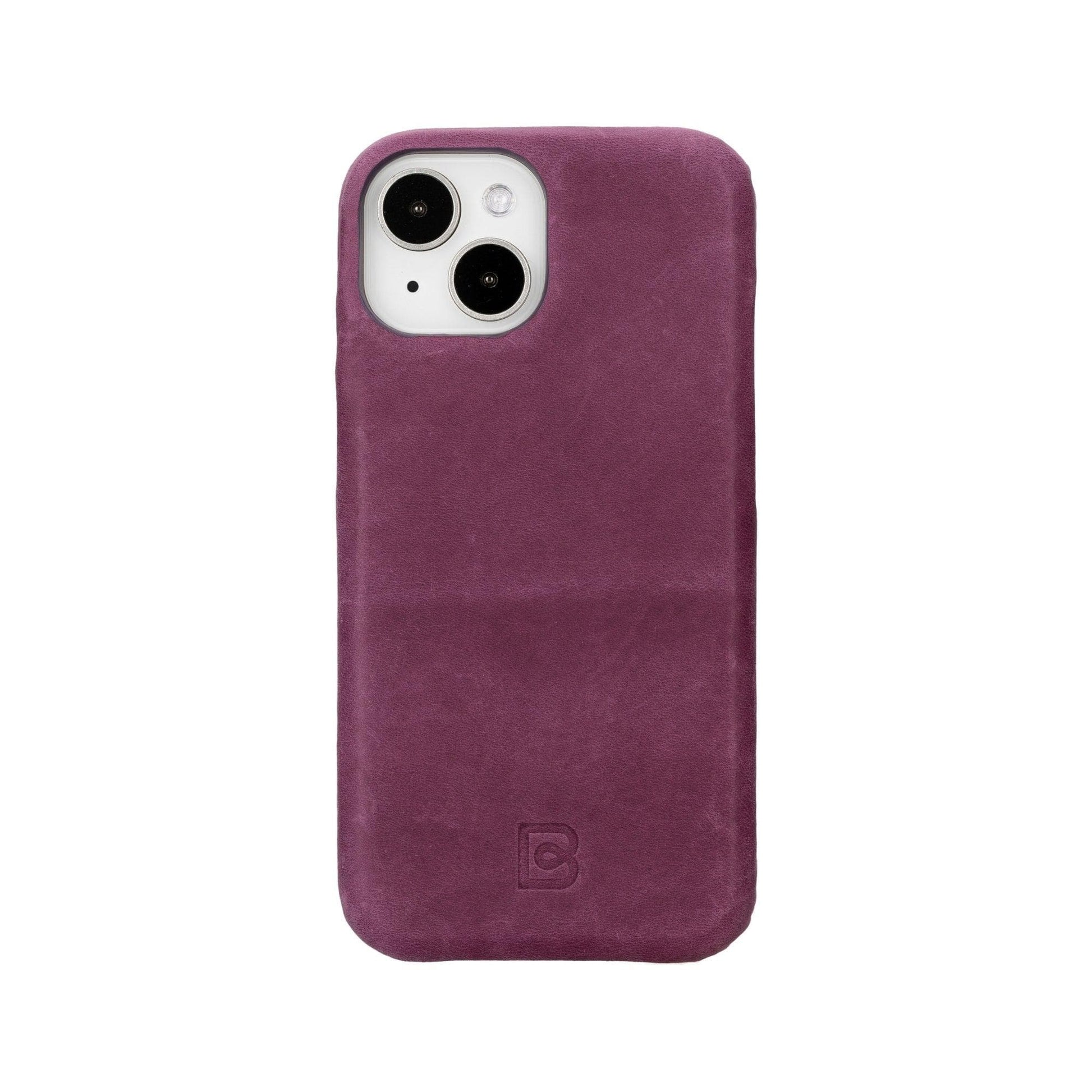 Bouletta Apple iPhone 15 Series Full Leather Coating Back Cover