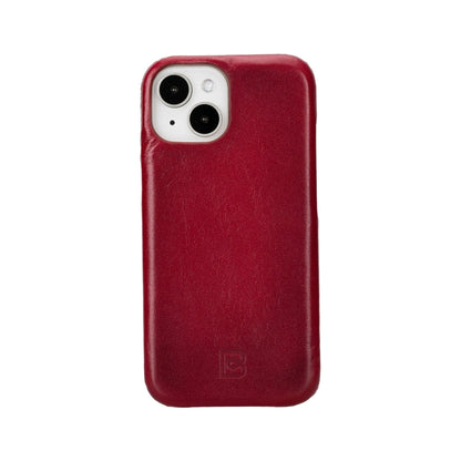 Bouletta Apple iPhone 15 Series Full Leather Coating Back Cover