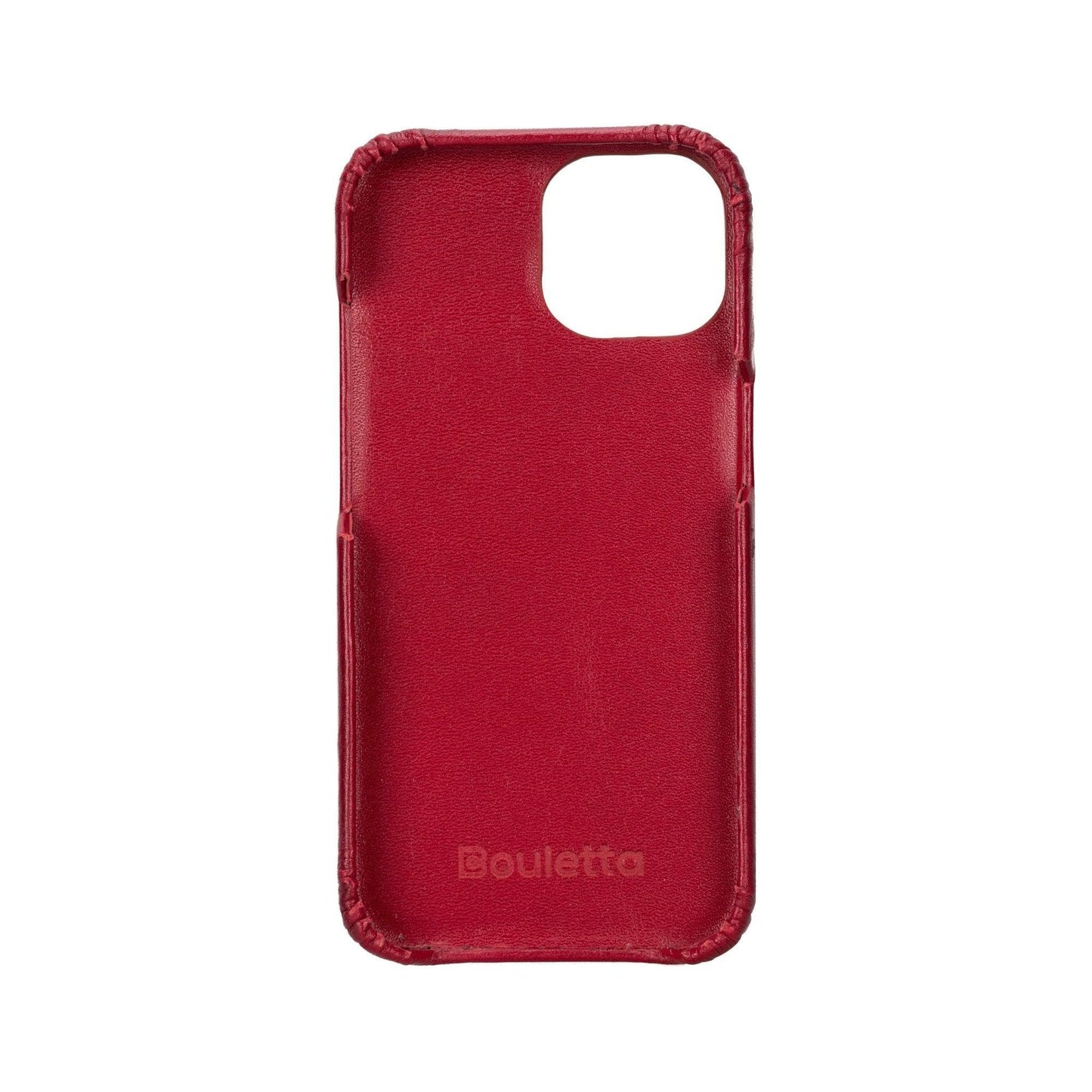 Bouletta Apple iPhone 15 Series Full Leather Coating Back Cover