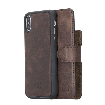 Bouletta Apple iPhone X Series Detachable Leather Wallet Case - MW