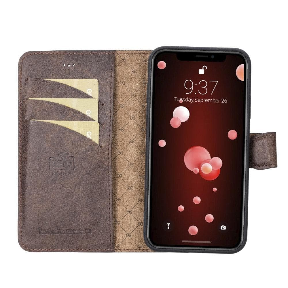 Bouletta Apple iPhone X Series Detachable Leather Wallet Case - MW