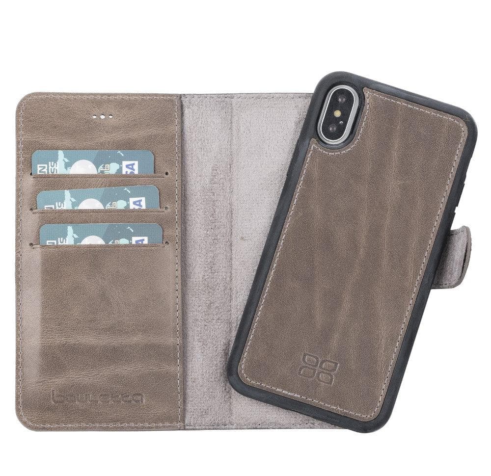 Bouletta Apple iPhone X Series Detachable Leather Wallet Case - MW iPhone X / XS / Vegetal Cream