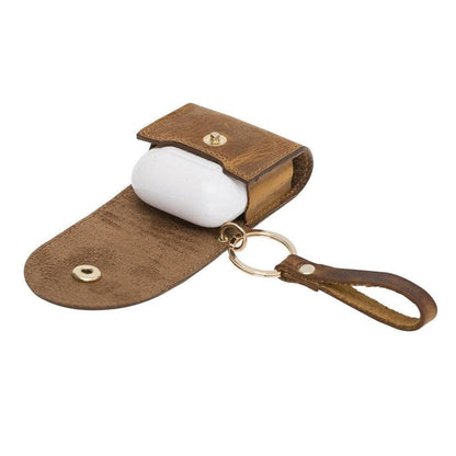 AirPods Leather Case with Hook