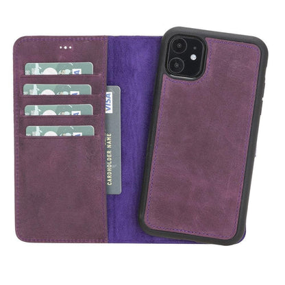 Apple iPhone 11 Series Detachable Leather Case / MW