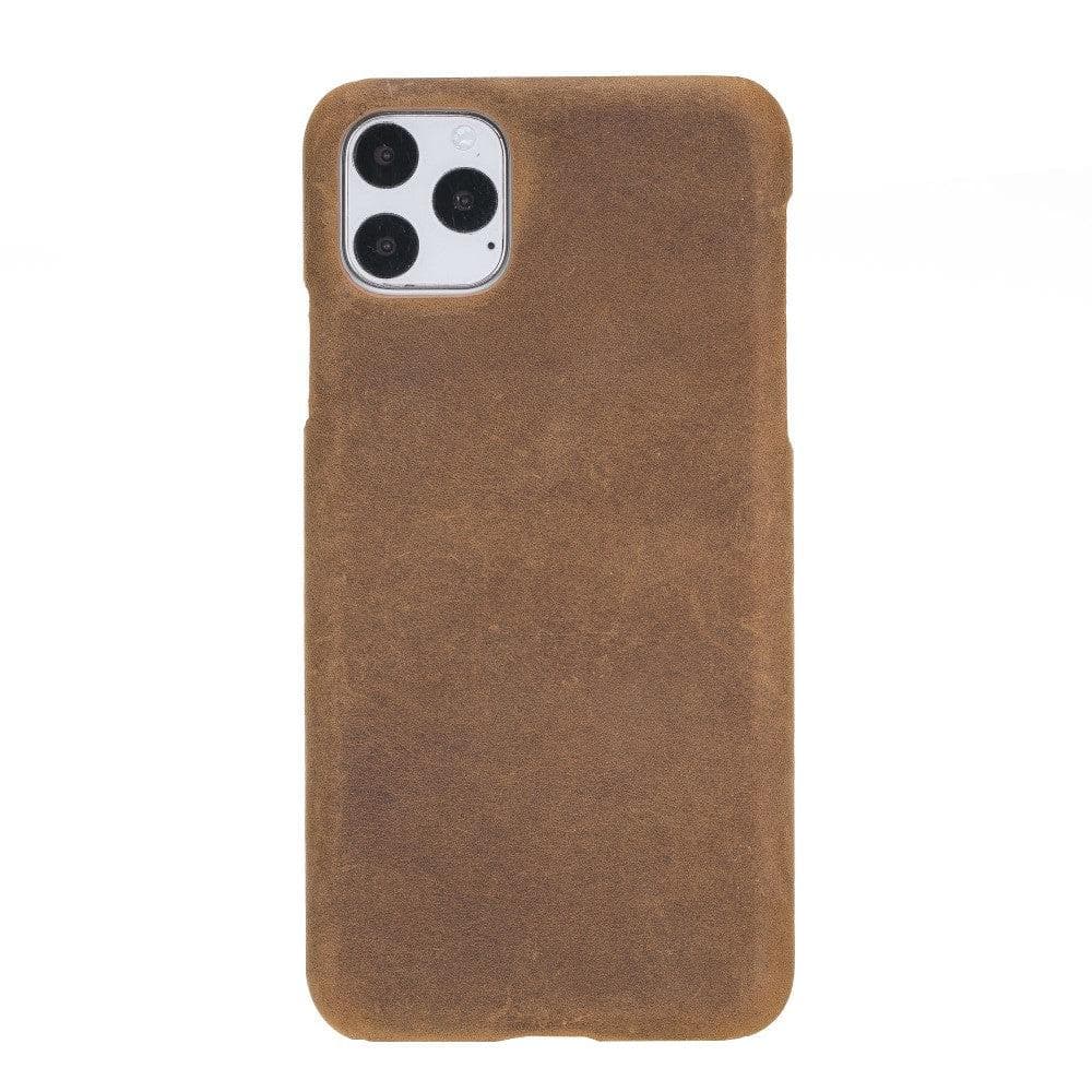 Apple iPhone 11 Series Leather Case / UJ - Ultimate Jacket iPhone 11 Pro Max 6.7" / Brown