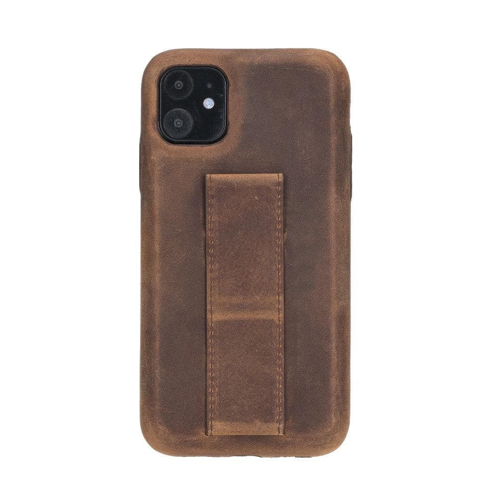 Apple iPhone 11 Series Rock Cover Stand / RCS iPhone 11 Pro Max / Brown