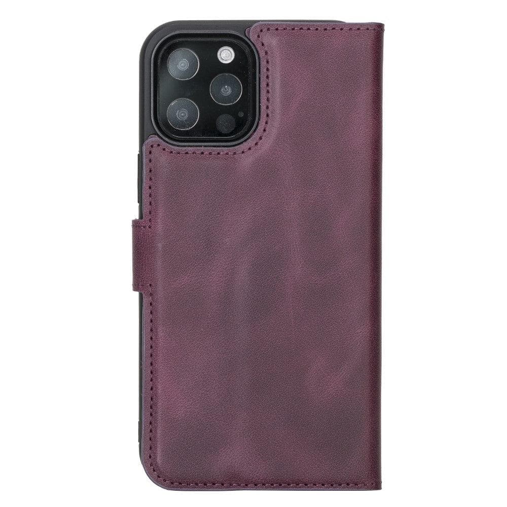 Apple iPhone 12 Series Detachable Leather Case / MW