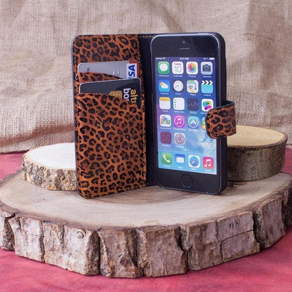 Apple iPhone 5 Leather Case / WC - Wallet Case Y8