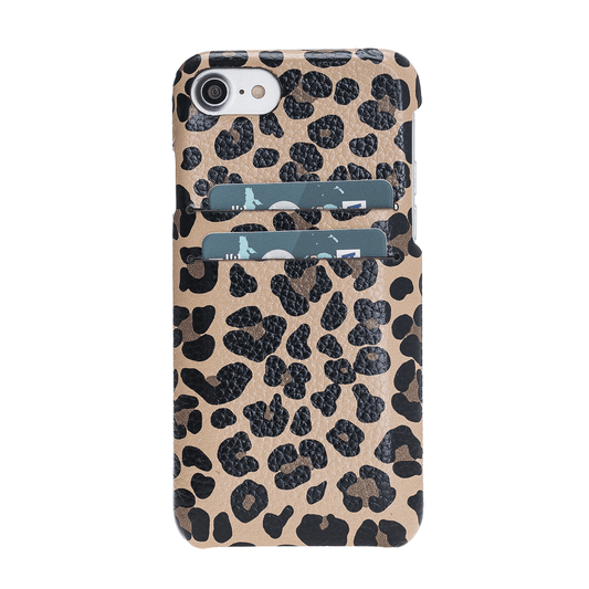 Apple iPhone 7/8/SE Leather Case / F360 Cover CC LEO