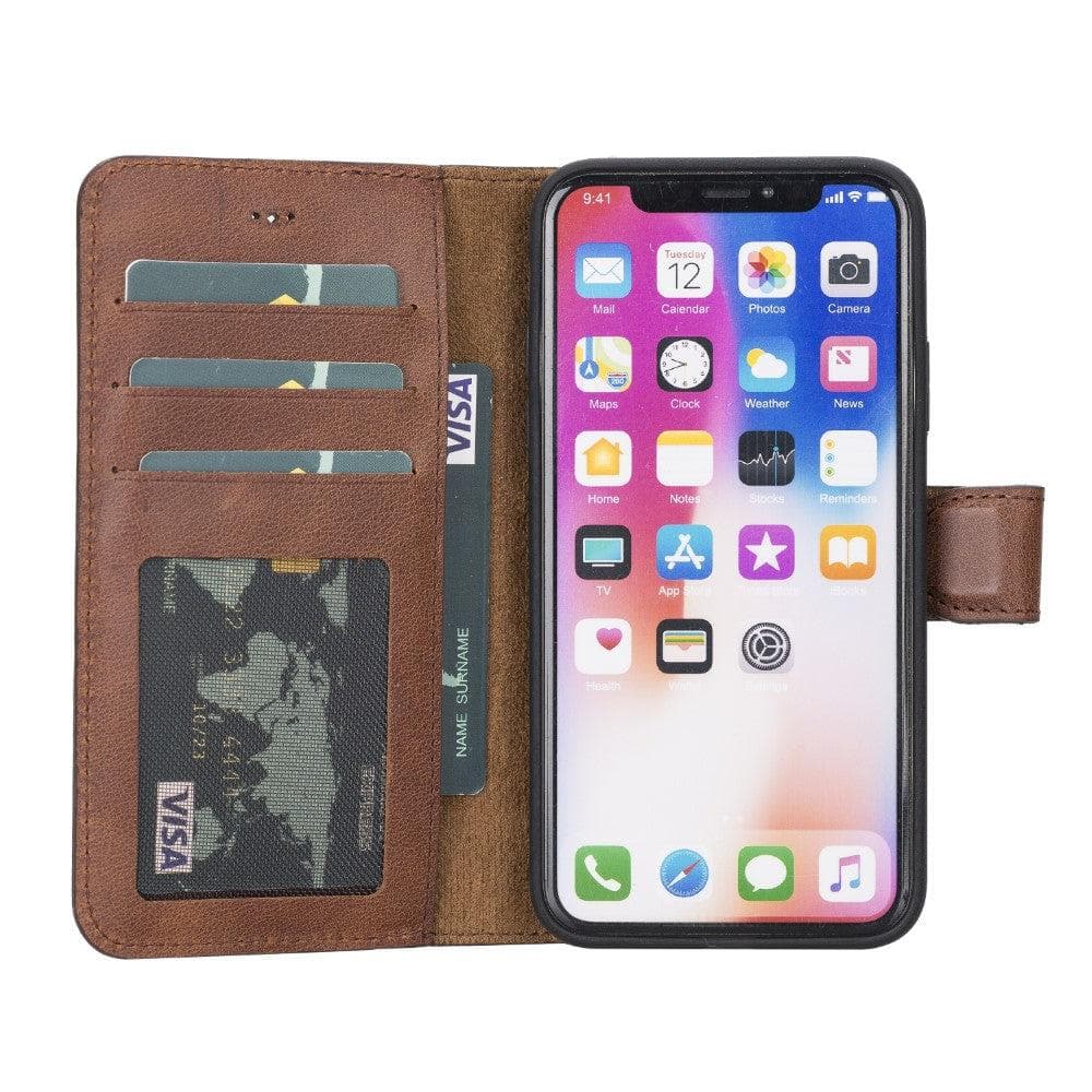 Apple iPhone X Series Detachable Leather Case / MW