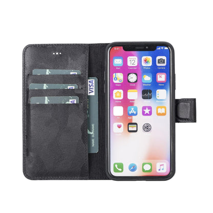 Apple iPhone X/XS Detachable Leather Case / MW