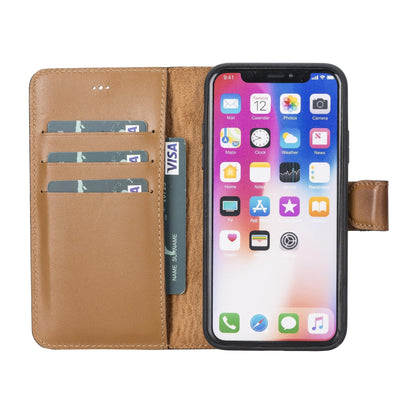 Apple iPhone X/XS Detachable Leather Case / MW