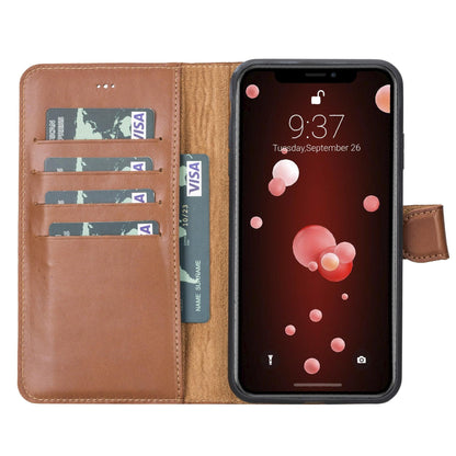 Apple iPhone XSM Detachable Leather Case / MW