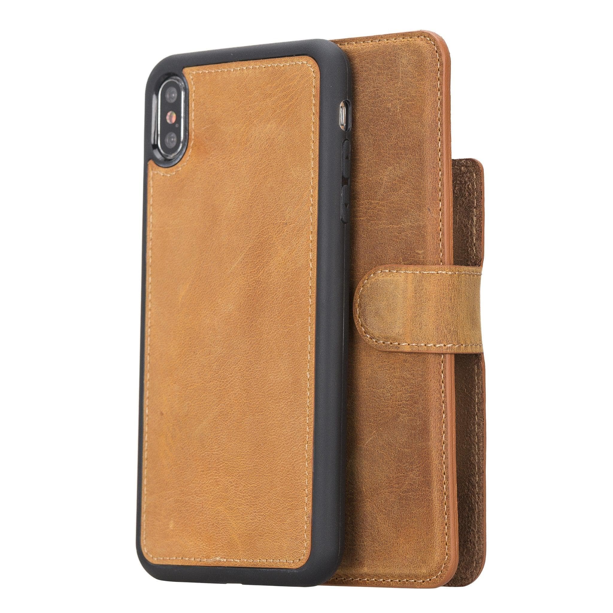 Apple iPhone XSM Detachable Leather Case / MW G19