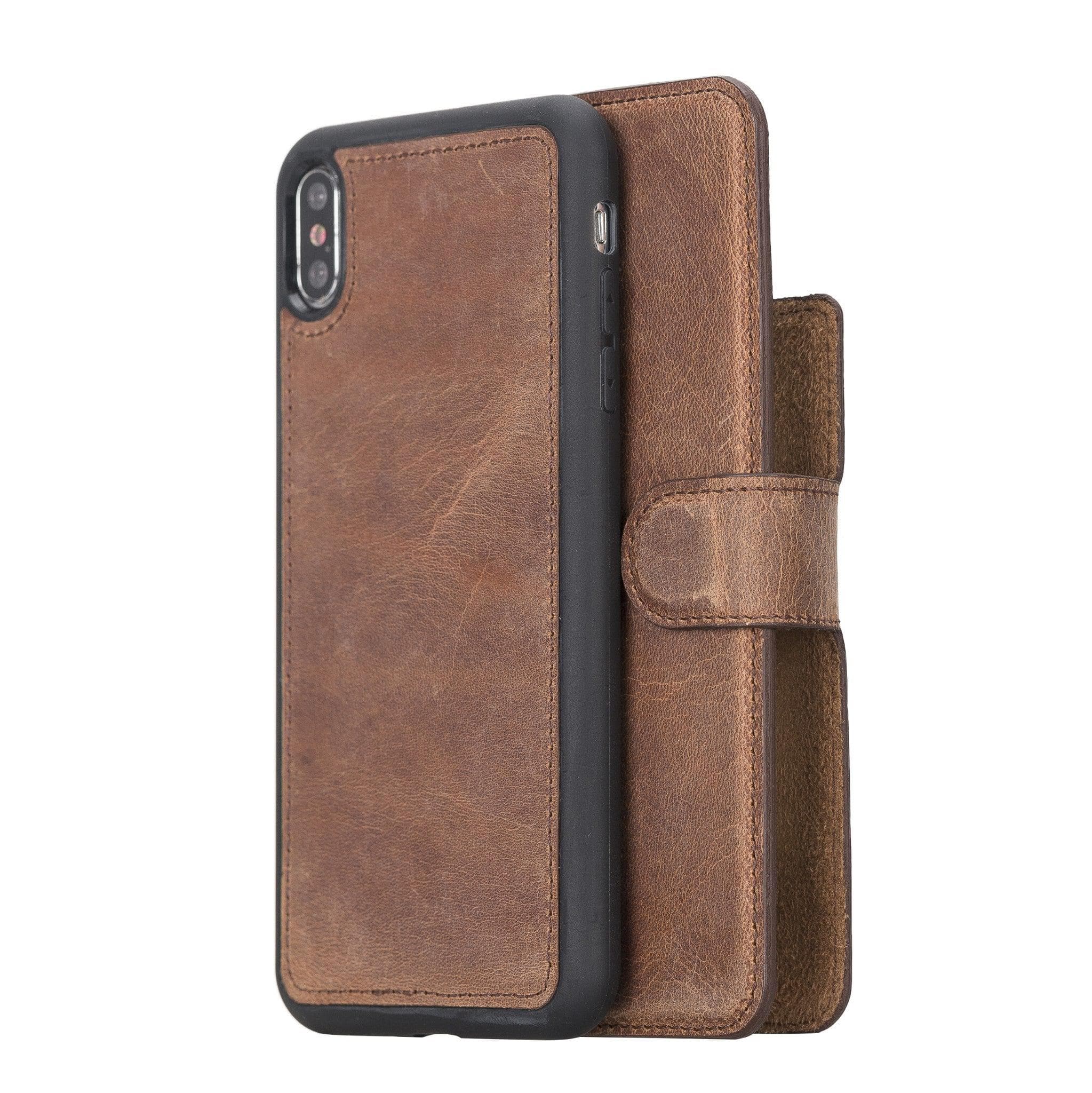 Apple iPhone XSM Detachable Leather Case / MW RST2EF