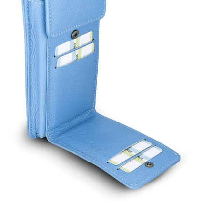 Avjin Crossbody Leather Bag Compatible with Phones up to 6.9"