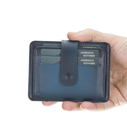 BLW19 Leather Card Holder BRN4EF