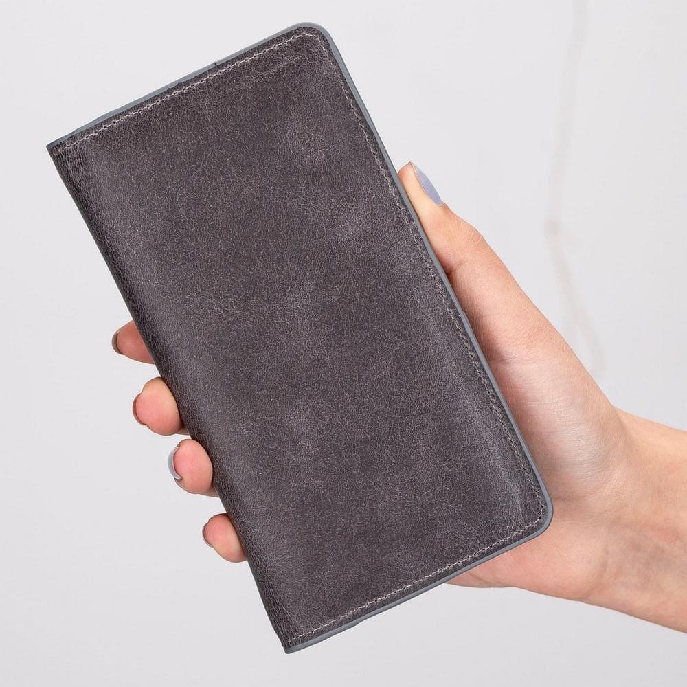 Calvina Universal Leather Wallet Case 6.2"