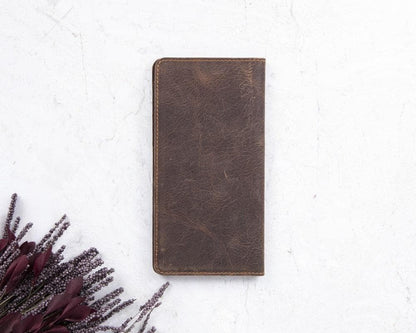 Checkbook Slip Dark Brown Bouletta