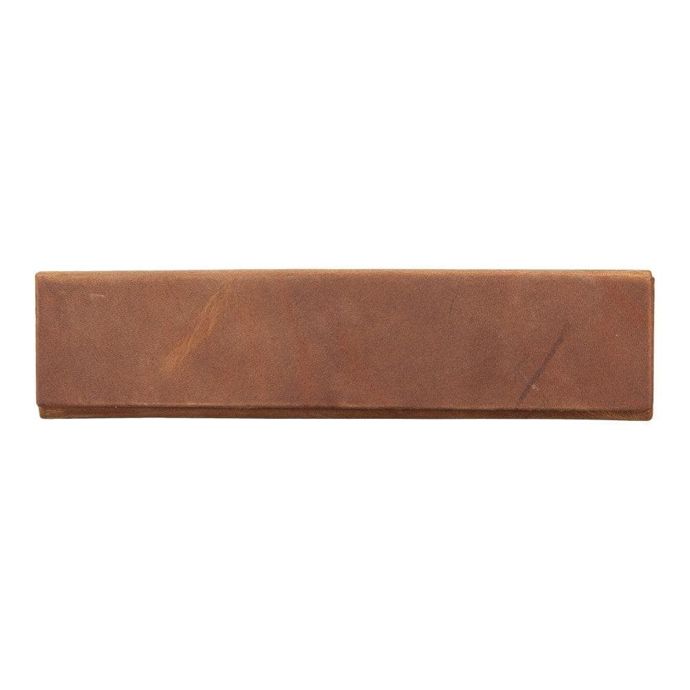 Clever Leather Glasses Case Brown Bouletta