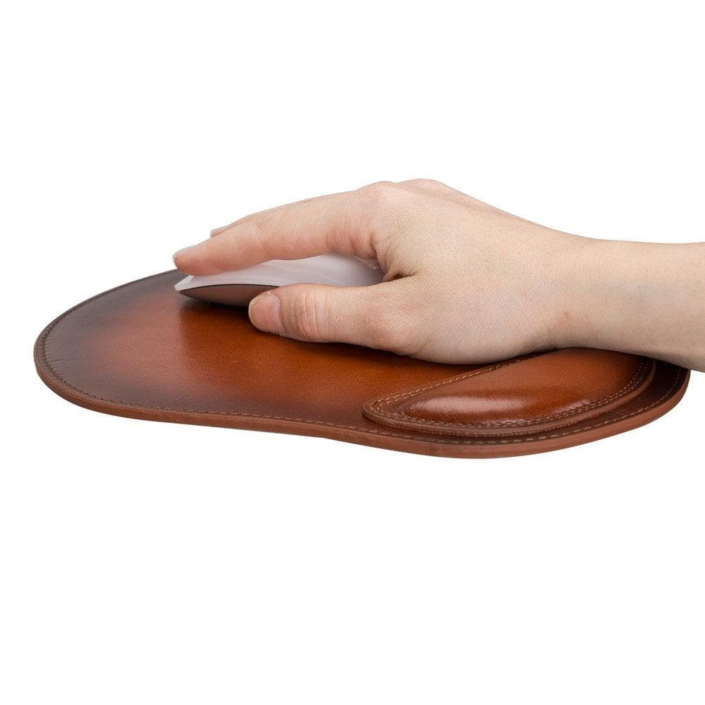 Cushioned Leather Mouse Pad