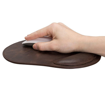 Cushioned Leather Mouse Pad