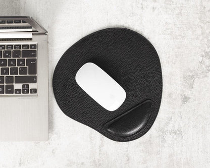 Cushioned Leather Mouse Pad