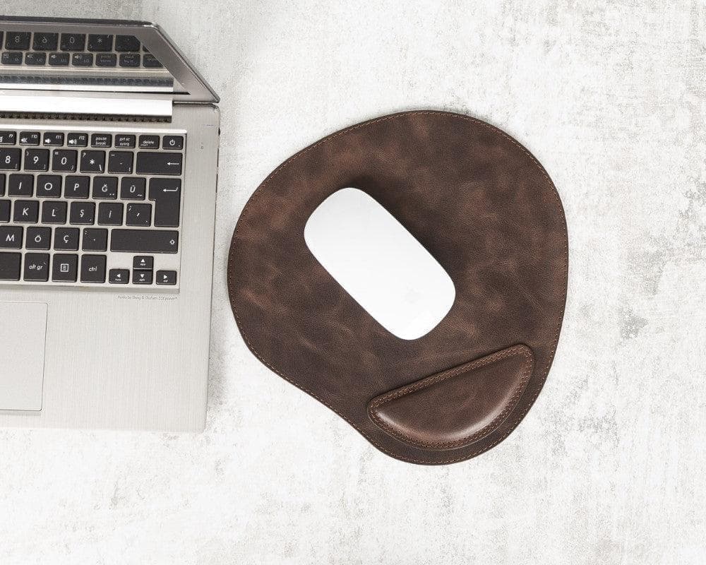 Cushioned Leather Mouse Pad