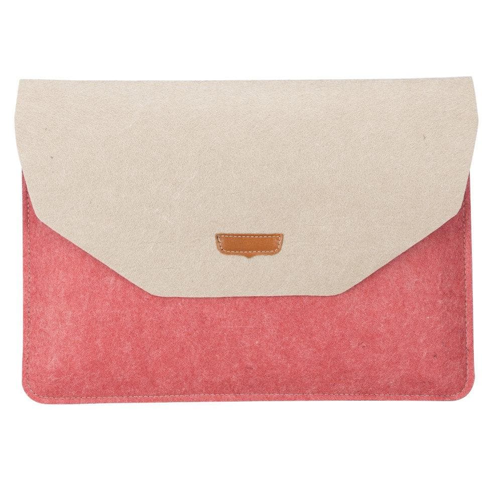 Dolly Felt Laptop Cover - 13" Beige Red