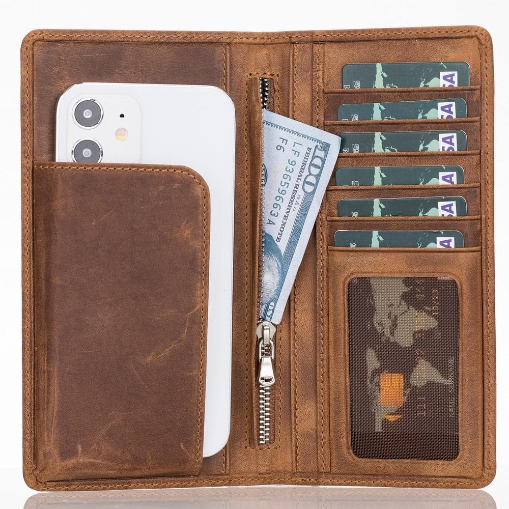 Evra Universal Leather Wallet Case 7" G2