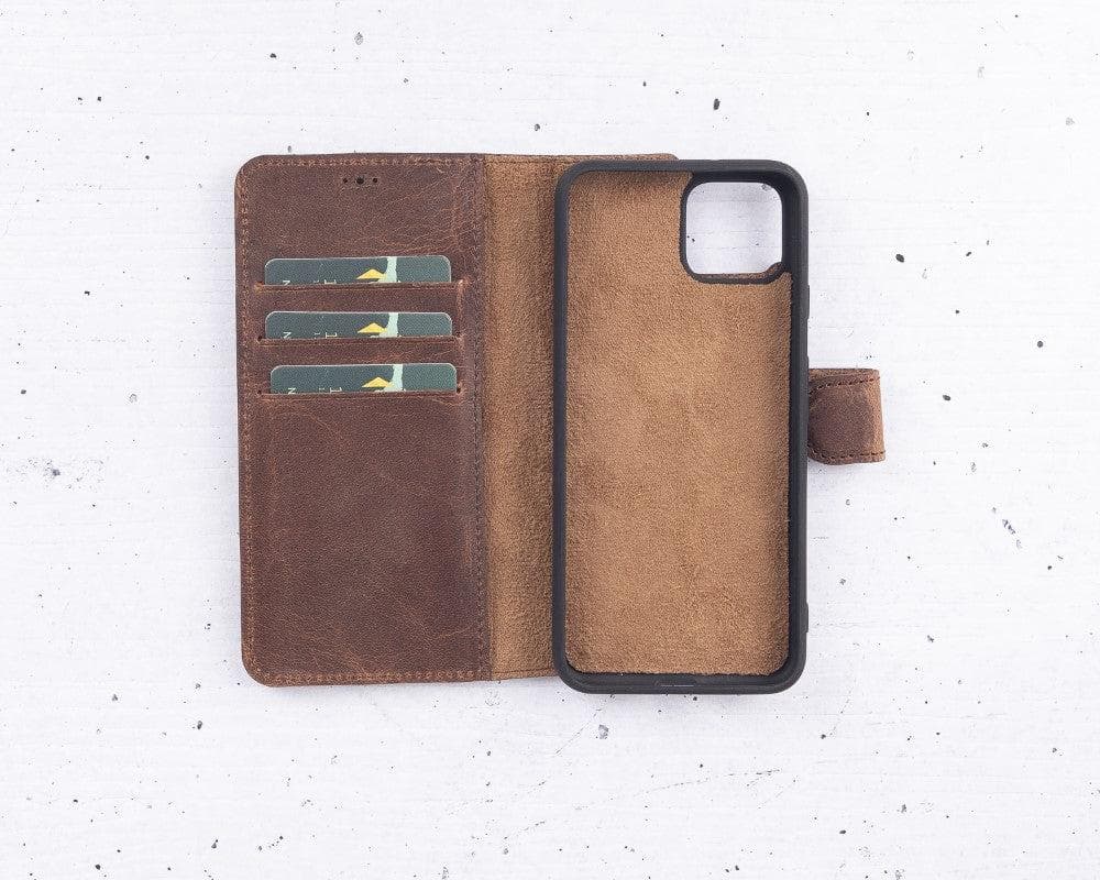 Google Pixel 4 Series Detachble Magnetic Wallet Leather Case