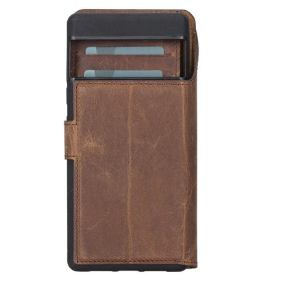 Google Pixel 6 Series Detachble Magnetic Wallet Leather Case