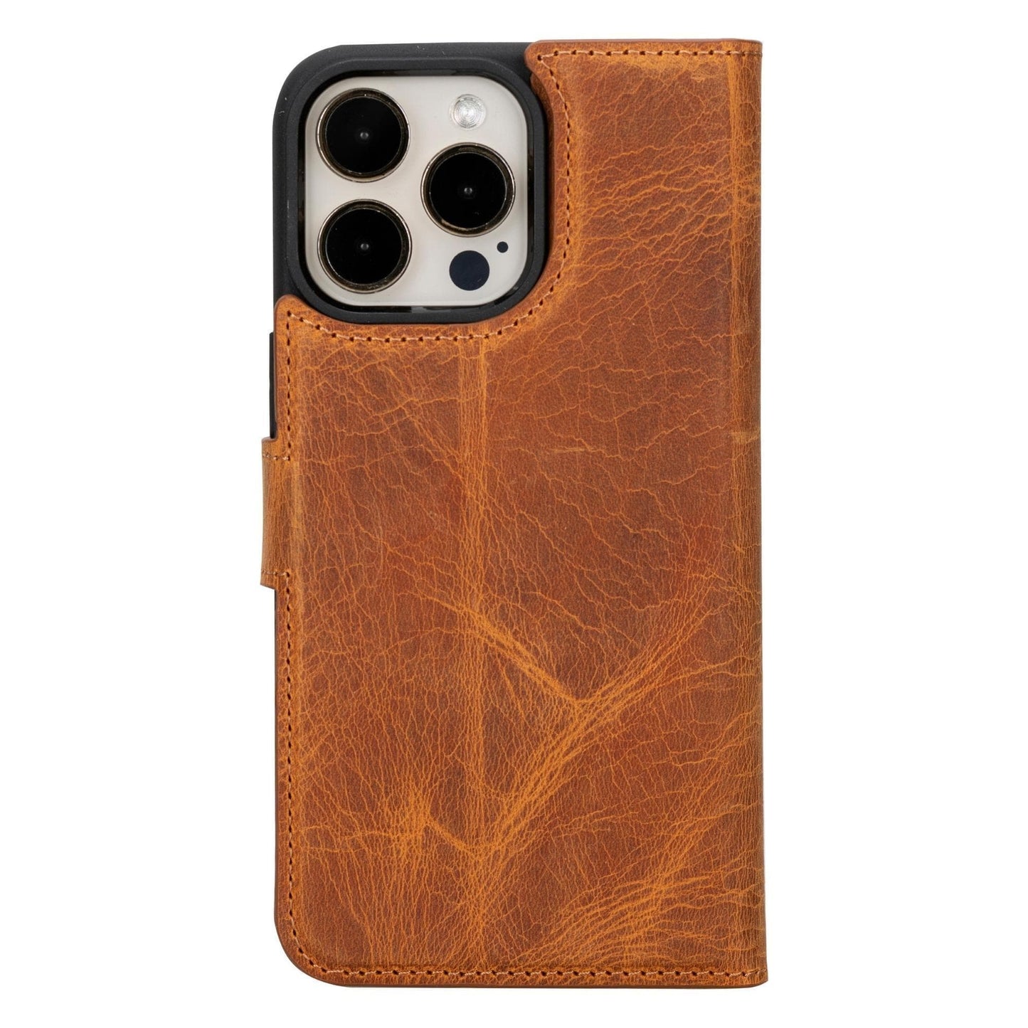 iPhone 15 Series Leather Wallet Case