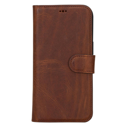 iPhone 15 Series Leather Wallet Case