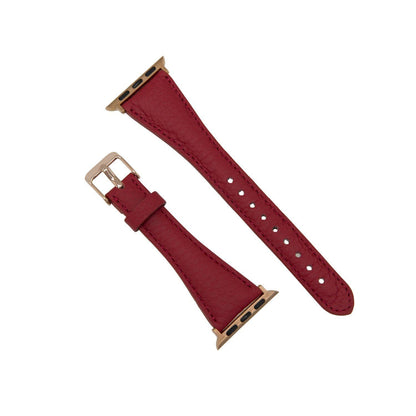 Leather Apple Watch Bands - Clasic Slim Style