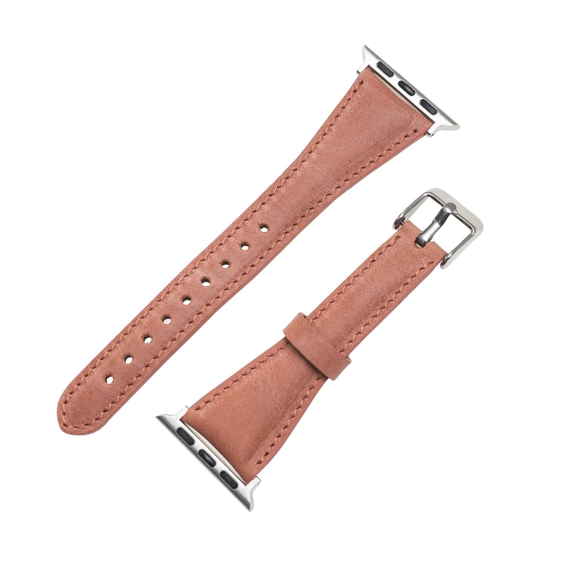 Leather Apple Watch Bands - Clasic Slim Style