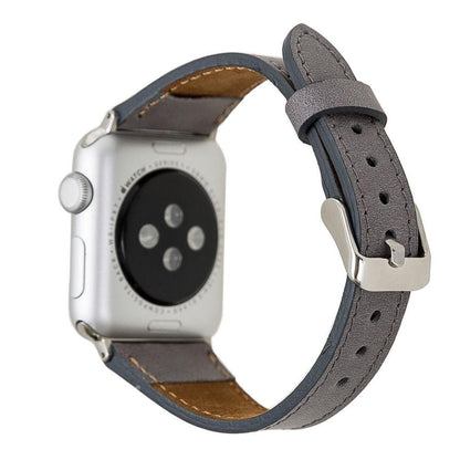 Leather Apple Watch Bands - Clasic Slim Style