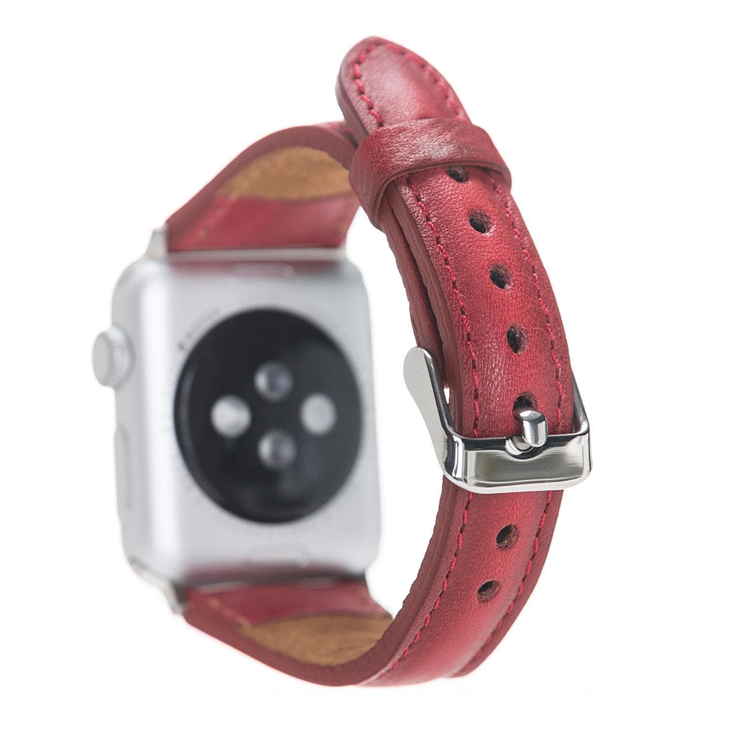 Leather Apple Watch Bands - Clasic Slim Style