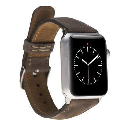 Leather Apple Watch Bands - Classic Style CZ06