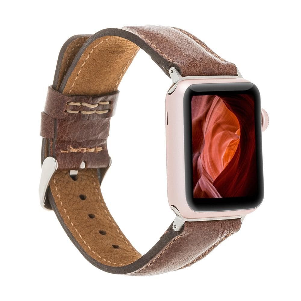 Leather Apple Watch Bands - Classic Style VS5